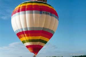 G-BVIX hot air balloon. Photograph by Graham Duke