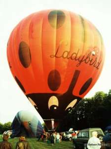 G-BVKW hot air balloon. Photograph by Balloon Spotters Archive