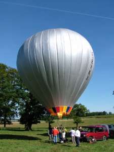 G-BVKX hot air balloon. Photograph by Balloon Spotters Archive