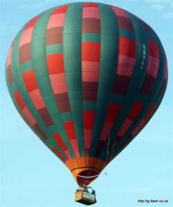 G-BVLL hot air balloon. Photograph by JEM Ballooning