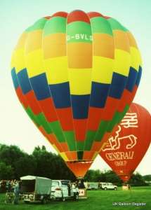 G-BVLS hot air balloon. Photograph by Balloon Spotters Archive