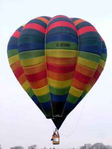 G-BVMR hot air balloon. Photograph by Balloon Spotters Archive