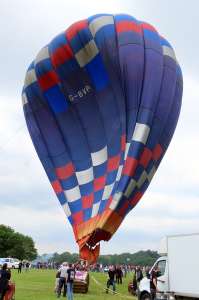 G-BVPA hot air balloon. Photograph by G Bann