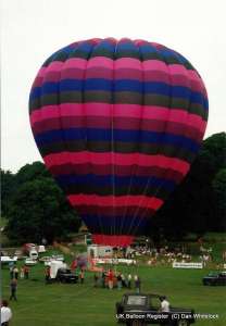 G-BVRM hot air balloon. Photograph by Dan Whitelock