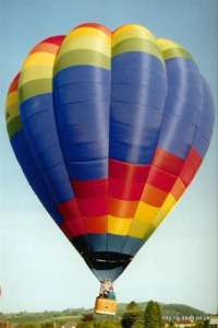 G-BVUA hot air balloon. Photograph by Graham Duke