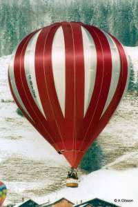 G-BVUE hot air balloon. Photograph by A Gibson