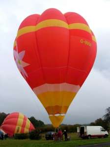 G-BVUH hot air balloon. Photograph by Balloon Spotters Archive