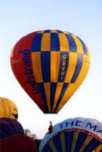 G-BVUI hot air balloon. Photograph by Balloon Spotters Archive