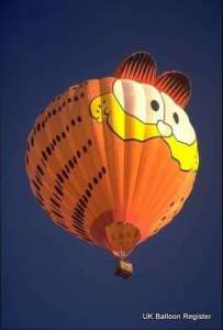 G-BVUS hot air balloon. Photograph by Balloon Spotters Archive