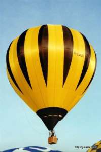 G-BVUU hot air balloon. Photograph by Graham Duke