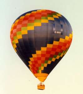G-BVVT hot air balloon. Photograph by Keith Sowter