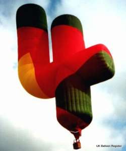 G-BVVU hot air balloon. Photograph by Mel Kirby