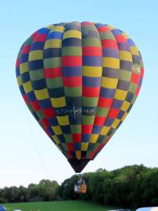 G-BVWB hot air balloon. Photograph by G Bann