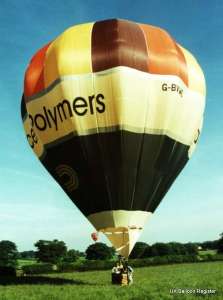 G-BVWE hot air balloon. Photograph by Balloon Spotters Archive