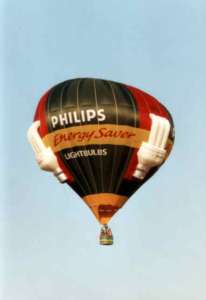 G-BVWH hot air balloon. Photograph by Paul Coman