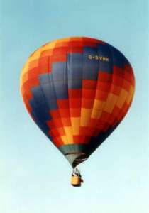 G-BVWW hot air balloon. Photograph by Paul Coman
