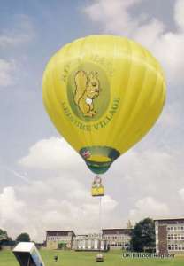 G-BVXA hot air balloon. Photograph by Dan Whitelock