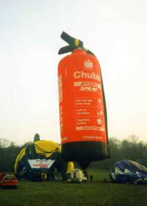 G-BVYJ hot air balloon. Photograph by Balloon Spotters Archive