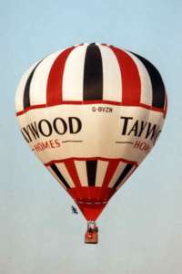 G-BVZN hot air balloon. Photograph by Paul Coman