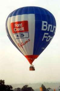 G-BWAA hot air balloon. Photograph by Paul Coman