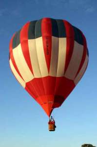 G-BWAO hot air balloon. Photograph by Bill Teasdale