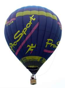 G-BWAW hot air balloon. Photograph by Balloon Spotters Archive
