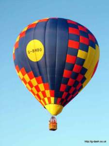 G-BWBO hot air balloon. Photograph by Balloon Spotters Archive