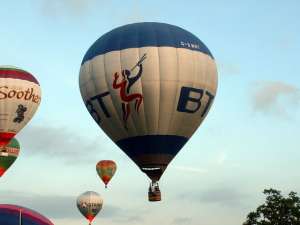 G-BWBT hot air balloon. Photograph by Balloon Spotters Archive