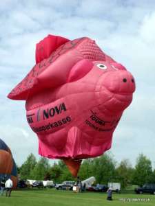 G-BWBV hot air balloon. Photograph by Balloon Spotters Archive