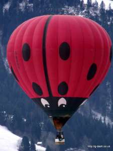 G-BWDH hot air balloon. Photograph by Balloon Spotters Archive