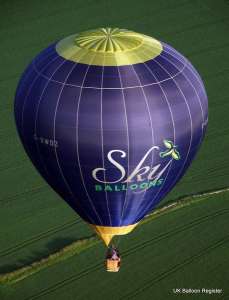 G-BWDZ hot air balloon. Photograph by Matt Cleaves