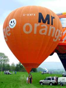 G-BWFK hot air balloon. Photograph by Balloon Spotters Archive