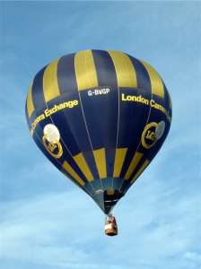 G-BWGP hot air balloon. Photograph by Balloon Spotters Archive