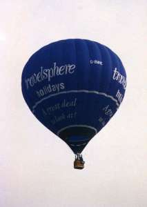 G-BWHC hot air balloon. Photograph by Balloon Spotters Archive