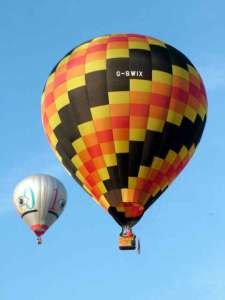 G-BWIX hot air balloon. Photograph by Balloon Spotters Archive