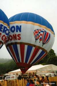G-BWJL hot air balloon. Photograph by G Duke
