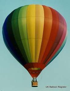 G-BWKF hot air balloon. Photograph by slowfly.it