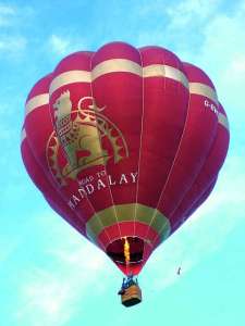 G-BWKW hot air balloon. Photograph by Balloon Spotters Archive