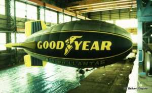 G-BWLH hot air balloon. Photograph by Lindstrand Balloons