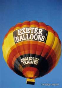 G-BWML hot air balloon. Photograph by Dan Whitelock