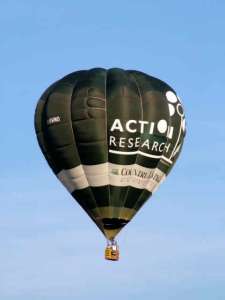 G-BWNO hot air balloon. Photograph by Balloon Spotters Archive