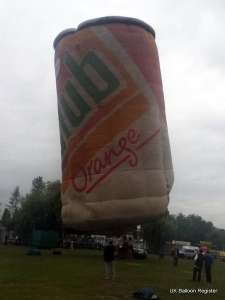 G-BWNP hot air balloon. Photograph by Mark Neal