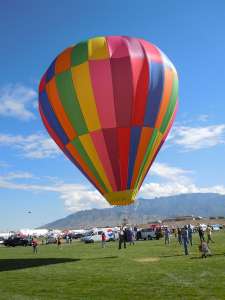 G-BWNW hot air balloon. Photograph by Malcolm White