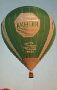 G-BWOA hot air balloon. Photograph by Paul Coman