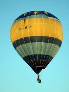 G-BWOY hot air balloon. Photograph by Balloon Spotters Archive