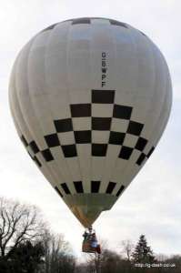 G-BWPF hot air balloon. Photograph by Balloon Spotters Archive