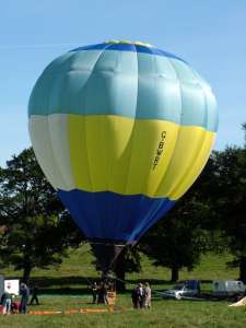 G-BWRT hot air balloon. Photograph by Balloon Spotters Archive