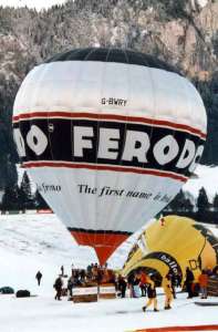 G-BWRY hot air balloon. Photograph by Bill Teasdale