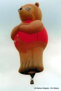G-BWTF hot air balloon. Photograph by A Gibson