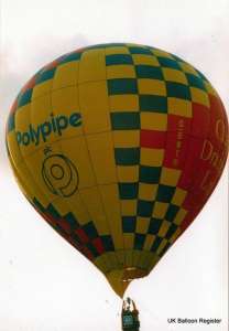 G-BWTN hot air balloon. Photograph by G Duke